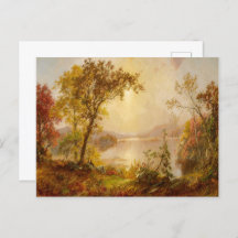 Autumn Herfst Landscape Painting Printing