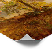 Autumn Herfst Landscape Painting Printing Poster (Hoek)