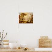 Autumn Herfst Landscape Painting Printing Poster (Keuken)