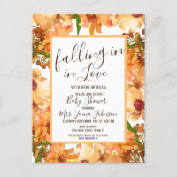 Autumn Herfst Love Greenery Baby shower Rustic