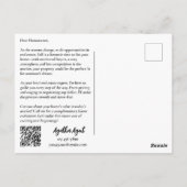 Autumn Herfst Real Estate Marketing Briefkaart (Achterkant)