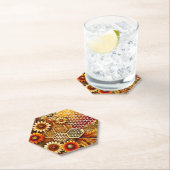 Autumn Hexagon Paper Onderzetter (Insitu)