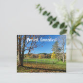 Autumn Hills Briefkaart (Staand voorkant)