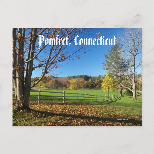 Autumn Hills Briefkaart (Voorkant)