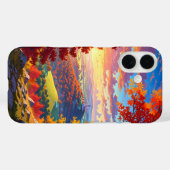 Autumn Hilltop Uitzicht Case-Mate iPhone Case (Achterkant (horizontaal))