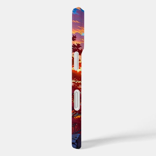 Autumn Hilltop Uitzicht Case-Mate iPhone Case (Achterkant / Rechts)