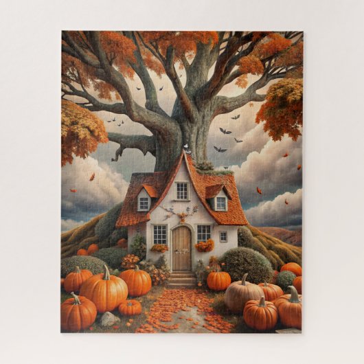 Autumn Home Puzzel (Verticaal)