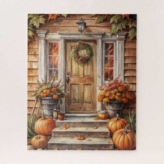 Autumn Home Puzzel (Verticaal)