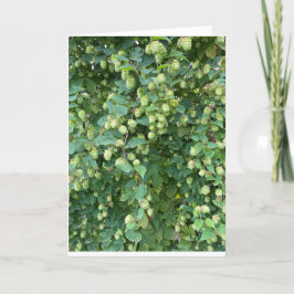 Autumn Hop Blank Feestdagen Kaart