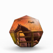 Autumn Horse Fotoblokken (Voorkant)