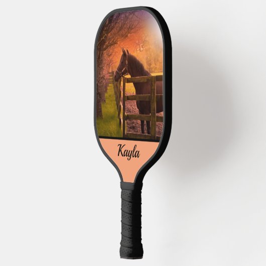 Autumn Horse Pickleball Paddle (Links)