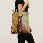 Autumn Horse Tote Bag (Dichtbij)