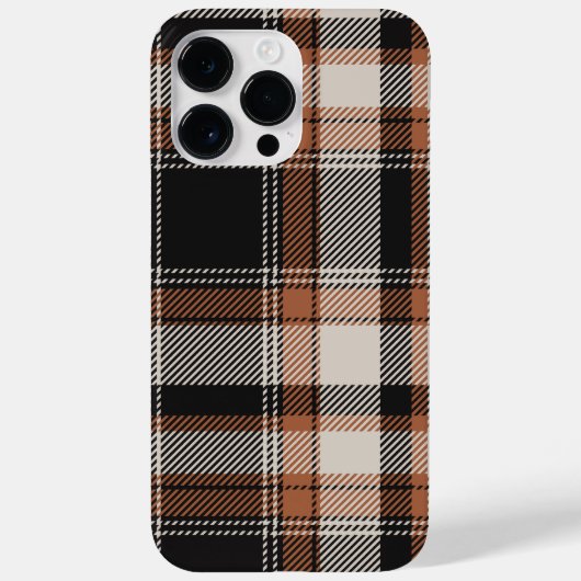Autumn Hues Plaid Case-Mate iPhone Case (Achterkant)