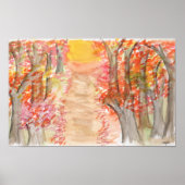 Autumn Hues Poster (Voorkant)