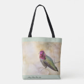 Autumn Hummer Canvas tas (Achterkant)