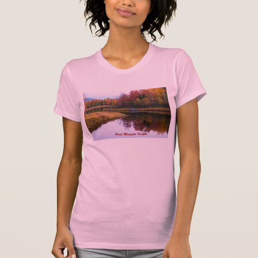 Autumn in Acadia National Park T-shirt (Voorkant)