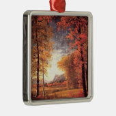 Autumn in America, Oneida County, New York, Metalen Ornament (Rechts)