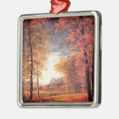 Autumn in America, Oneida County, New York, Metalen Ornament (Links)