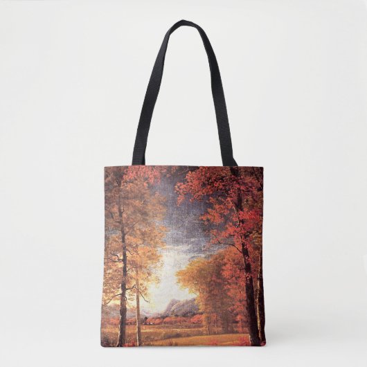 Autumn in America, Oneida County, New York, Tote Bag (Voorkant)