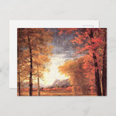 Autumn in America, Oneida County, NY Briefkaart (Voorkant / Achterkant)