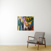 Autumn in Bavaria, 1908 by Wassily Kandinsky Wandkleed (In Situ (horizontaal))