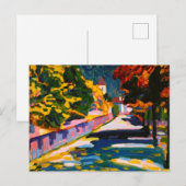 Autumn in Beieren, 1908, door Wassily Kandinsky Briefkaart (Voorkant / Achterkant)