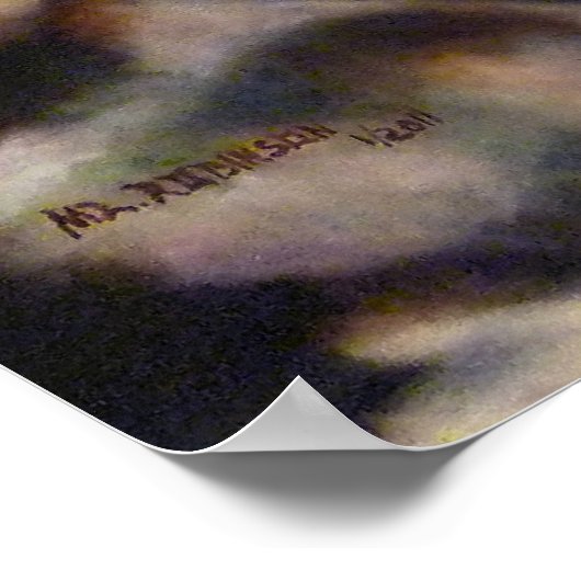 Autumn in Branch Brook Park, NJ. Poster (Hoek)