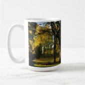 Autumn in Champoeg State Park, OR Koffiemok (Links)