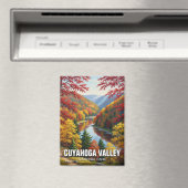 Autumn in Cuyahoga Valley National Park Ohio Magneet (Insitu (Vaatwasser))