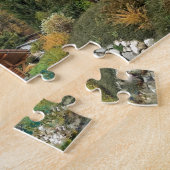 Autumn in de Alpen, Haute-Savoie, Franse Alpen Legpuzzel (Zijkant)