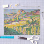 Autumn in Frankrijk door Emily Carr Tissuepapier (Craft)