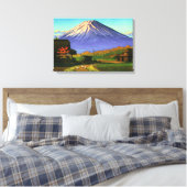 Autumn in Funatsu Mt Fuji Kawase Hasui 1953 Poster Canvas Afdruk (Insitu (Slaapkamer))