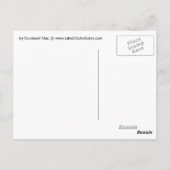 Autumn in Hollister, Californië Briefkaart (Achterkant)