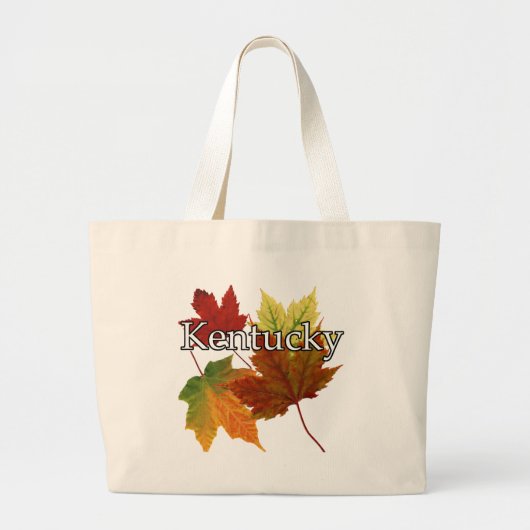 AUTUMN IN KENTUCKY GROTE TOTE BAG (Voorkant)