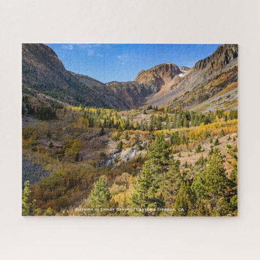 Autumn in Lundy Canyon, Sierra Nevada Mts, Legpuzzel (Horizontaal)