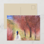 AUTUMN IN MONTREAL, BRIEFKAART (Voorkant / Achterkant)