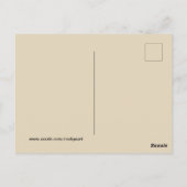 AUTUMN IN MONTREAL, BRIEFKAART (Achterkant)