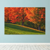 Autumn in New England Gallery Wrap Canvas Afdruk (Insitu (Houten vloer))