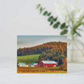 Autumn in New Hampshire Briefkaart (Staand voorkant)