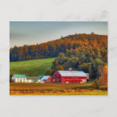 Autumn in New Hampshire Briefkaart (Voorkant)