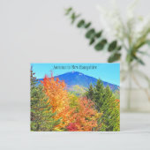Autumn in New Hampshire Briefkaart (Staand voorkant)