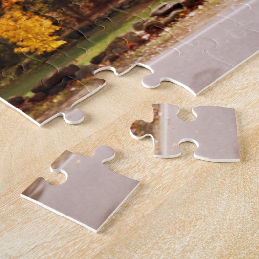 AUTUMN IN NIEUW ENGELAND LEGPUZZEL (Zijkant)