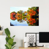 AUTUMN IN NIEUW ENGELAND POSTER (Thuiskantoor)