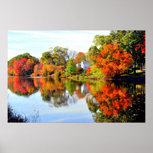 AUTUMN IN NIEUW ENGELAND POSTER (Voorkant)