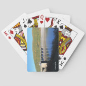 Autumn in Schilderachtig Pennsylvania Kinzua Dam Pokerkaarten (Achterkant)