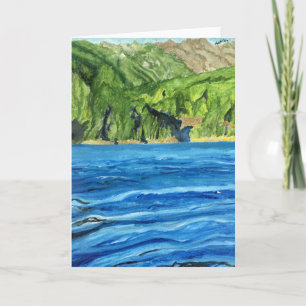 "Autumn in Trinity Lake No.1" door AlarsenArtist Kaart