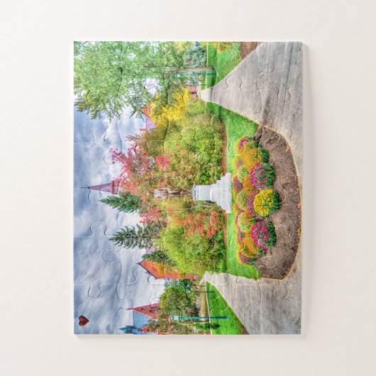 Autumn in Vermont Legpuzzel (Verticaal)