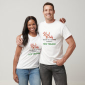 Autumn in West Virginia herfst leaf t-shirt (Unisex)