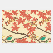 Autumn is changing colors inpakpapier vel (Voorkant 3)