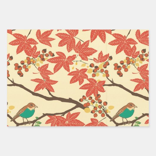 Autumn is changing colors inpakpapier vel (Voorkant)